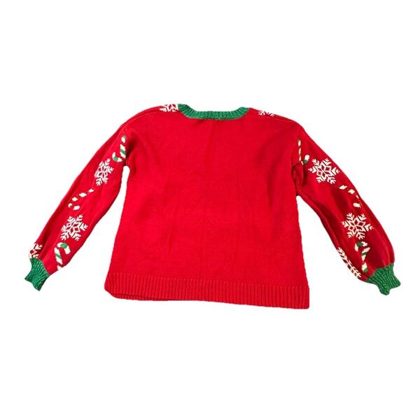 ugly christmas sweater women M 99 Jane Street Christmas Snowman Sweater - Picture 2 of 10